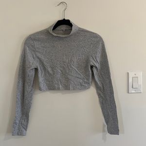 Brand: Charlotte Russe Size: Large but runs Xtra Small Color: Light gray